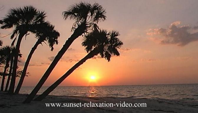 This beautiful sunset relaxation DVD is available to help you relax and reduce stress